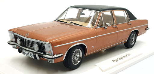 Norev 1/18 Scale Diecast 183689 - 1969 Opel Diplomat V8 - Met. Copper/Red