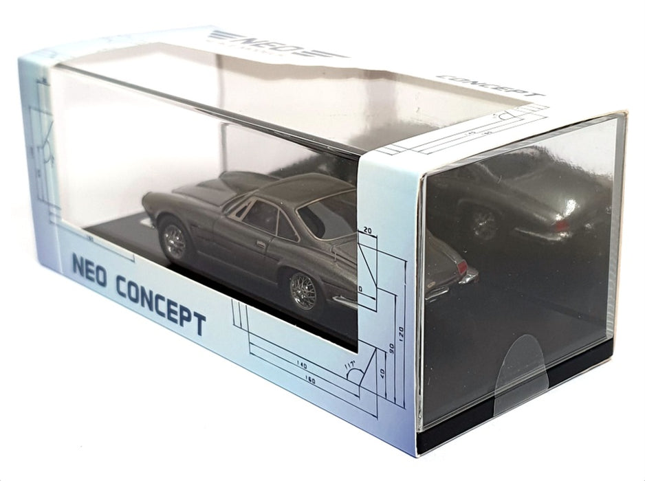 NEO 1/43 Scale NEO44575 - 1961 Aston Martin DB4 GT Bertone "Jet" - Met Grey