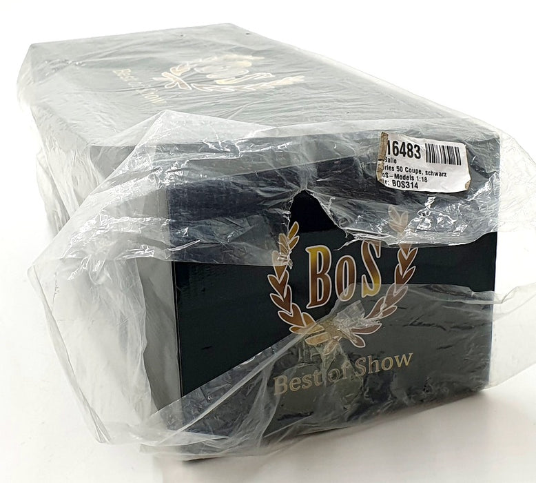 BOS Models 1/18 Scale BOS314 LaSalle Series 50 Coupe - Schwartz