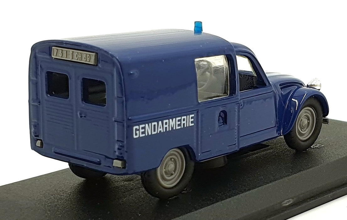Eligor 1/43 Scale 100393 - Citroen 3CV Gendarmerie Van - Blue