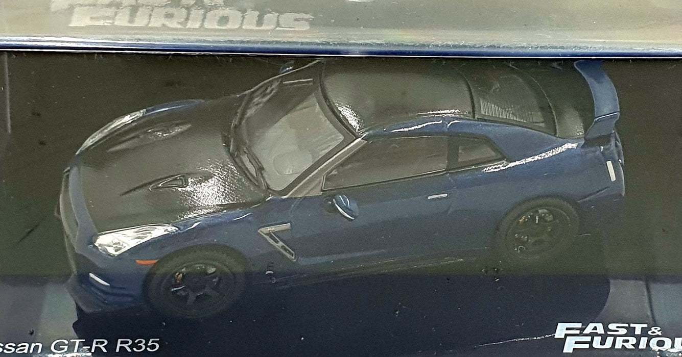 DeAgostini 1/43 Scale F220CMC041 - Fast and Furious Nissan GT-R R35 - Blue