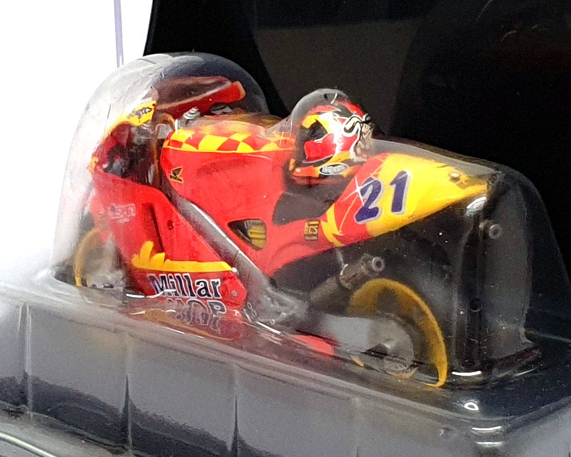 Onyx 1/24 Scale XM054 - Honda NSR V2 Millar MQP #21 Goorbergh - Red/Yellow