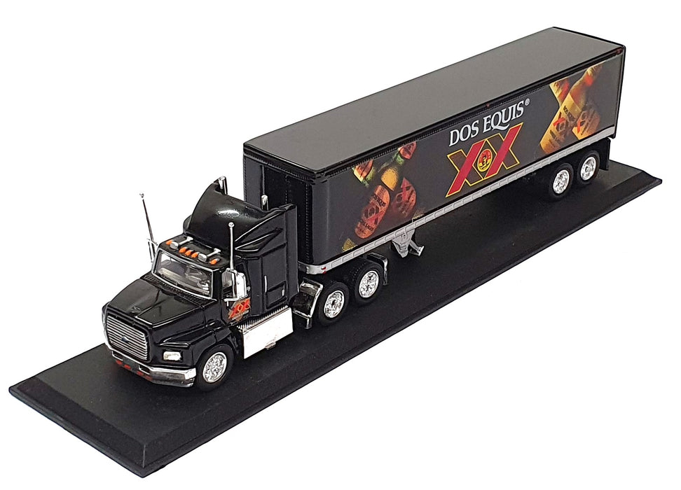 Matchbox 1/100 Scale 34828 - Ford Aeromax Truck Dos Equis - Black