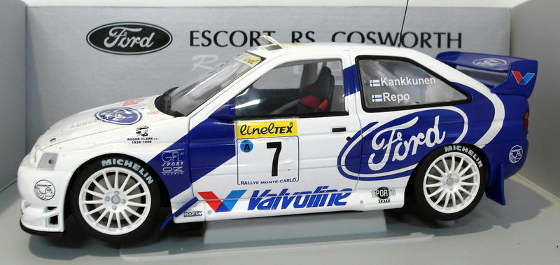 UT Models 1/18 Scale Diecast 39850 Ford Escort Cosworth WRC Kankkunen Repo 1998