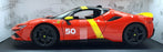 Burago 1/18 Scale Diecast 18-16021 - Ferrari SF90 Stradale Assetto Fiorano #50