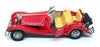 Franklin Mint 1/24 Scale 17626D - Mercedes 500K Special Roadster - Red
