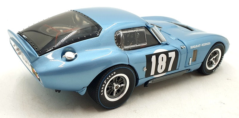 Exoto 1/18 scale Diecast RLG18017B - 1964/65 Cobra Daytona Coupe TDF #187