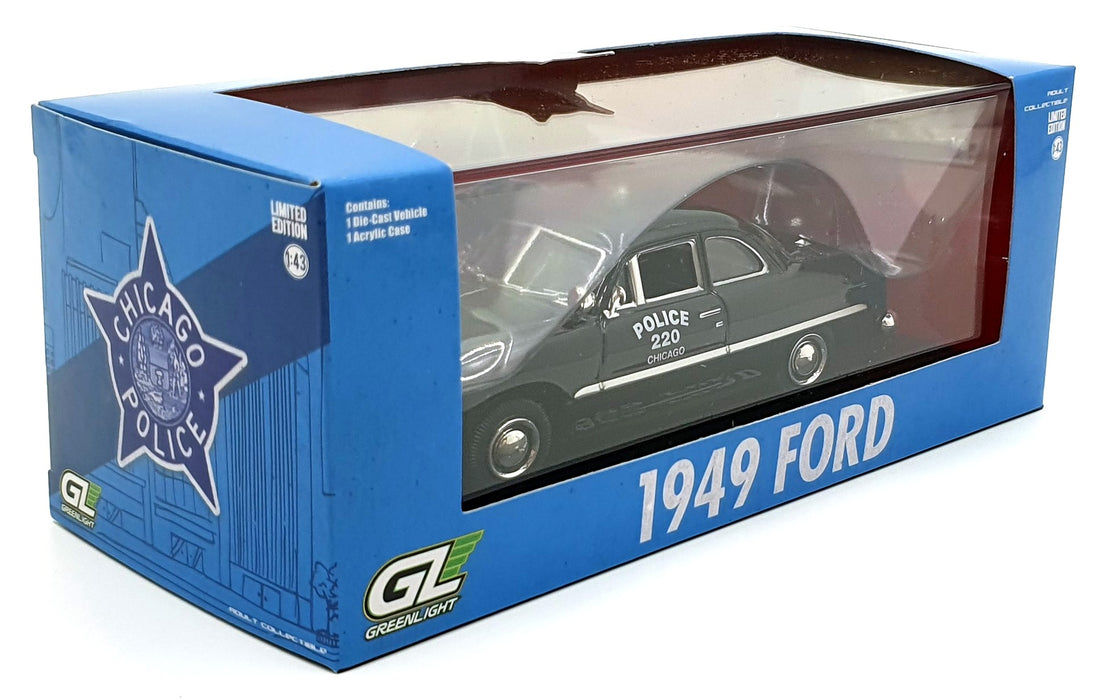 Greenlight 1/43 Scale 86643 - 1949 Ford Police Car - Chicago