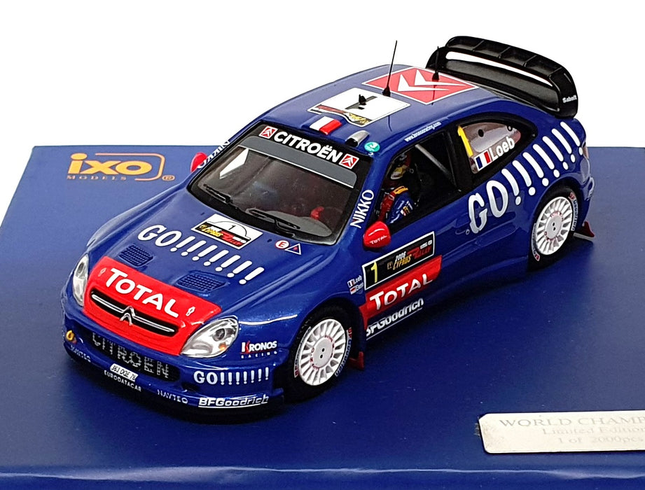 Ixo 1/43 Scale RAM270 - Citroen Xsara WRC #1 Winner Cyprus Rally 2006