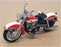 Franklin Mint 1/24 Scale B11WC34 - 1958 Harley Davidson Duo-Glide - Red/White