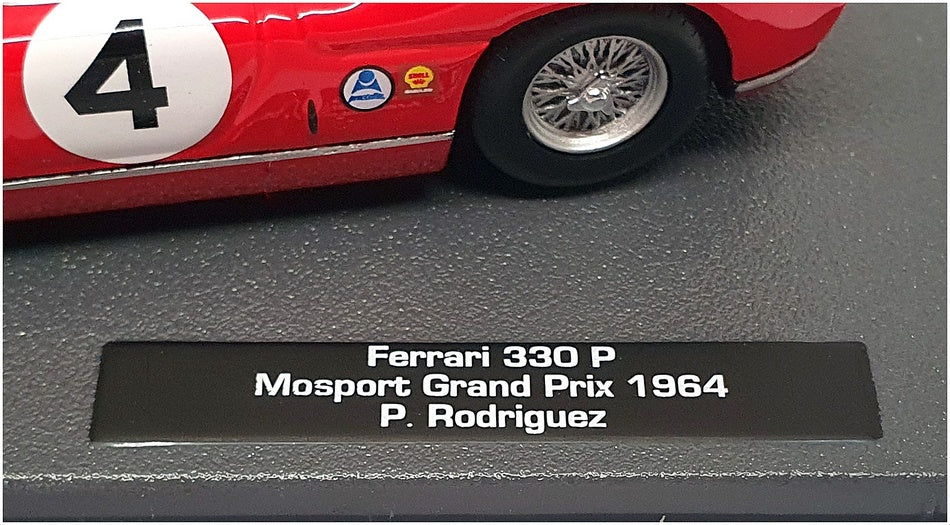 Altaya 1/43 Scale 61023F - Ferrari 330 P #4 Mosport GP 1964 - Red