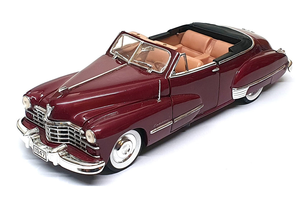 Anson 1/18 Scale Diecast 26725K - 1947 Cadillac Series 62 - Maroon