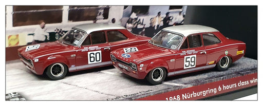 Trofeu 1/43 Scale TRAme01 Ford Escort Mk1 1300 GT 6h Class Winners N'gring 1968