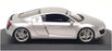 Schuco 1/43 Scale Diecast 501.06.184.13 - Audi R8 - Silver