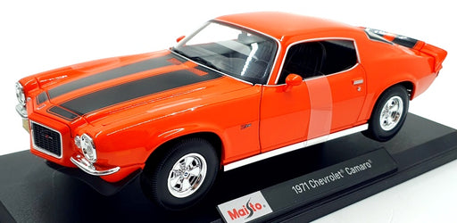 Maisto 1/18 Scale Diecast 46629 - 1971 Chevrolet Camaro - Orange