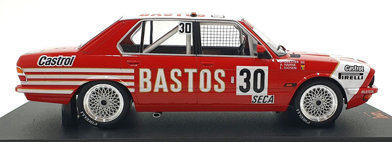 IXO 1/18 Scale 18RMC182A.22 - BMW 528i (E28) #30 1st 24h SPA 1982