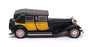 Minimarque 43 1/43 Scale UK9A - 1931 Bugatti Type 41 Royale RHD - Black/Yellow