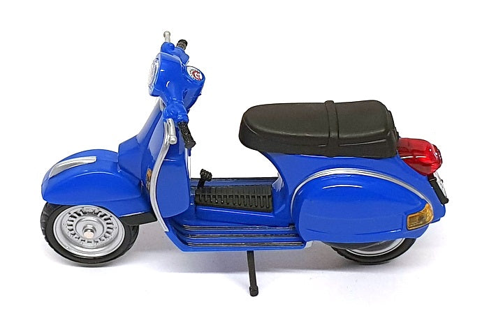 Kandy Toys Appx  cm Long Diecast M 584 - Super Motorscooter - Blue