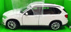 Welly NEX 1/24 Scale Diecast 24052W - BMW X5 - White