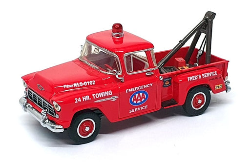 Matchbox 1/43 Scale YRS01-M - 1955 Chevrolet 3100 Tow Truck (AAA) Red