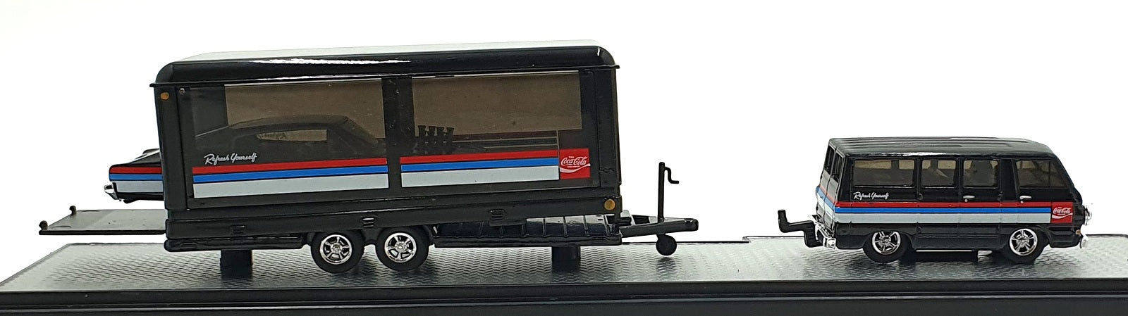 Castline M2 Machines 1/64 Scale TW09 1964 Dodge A100 Van & 1966 Charger HEMI