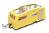 Dinky Toys Original Diecast 117 - 4 Berth Caravan With Transparent Roof - Yellow