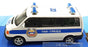 Cararama 1/43 Scale 210226N - Volkswagen 02 Police Van - White