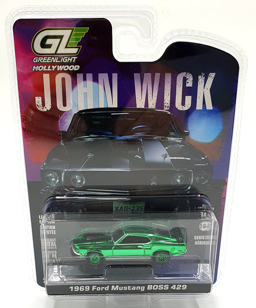 Greenlight 1/64 Scale 44780-E - 1969 Ford Mustang BOSS 429 - John Wick