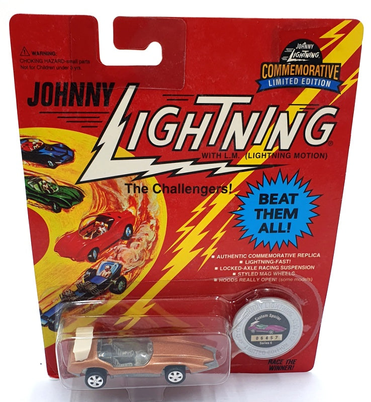 Johnny Lightning 1/64 Scale 100-162 The Challengers Custom Spoiler - Copper