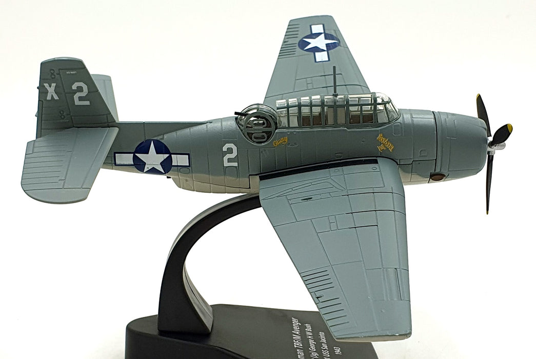 Oxford 1/72 Scale Aircraft AC046 - Avenger GHW Bush VT51 USS Jacinto 1943