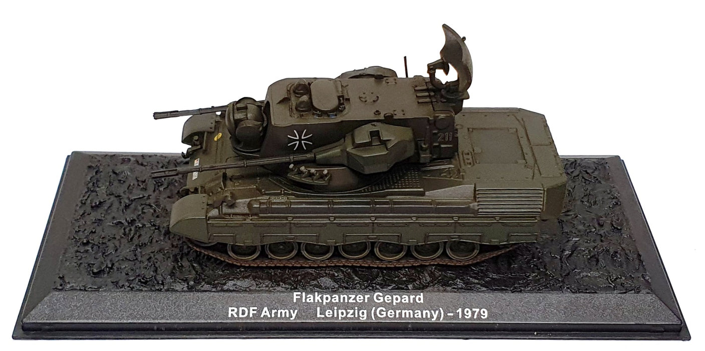 Altaya 1/72 Scale AFG79 - Flakpanzer Gepard Tank RDF Army Germany 1979
