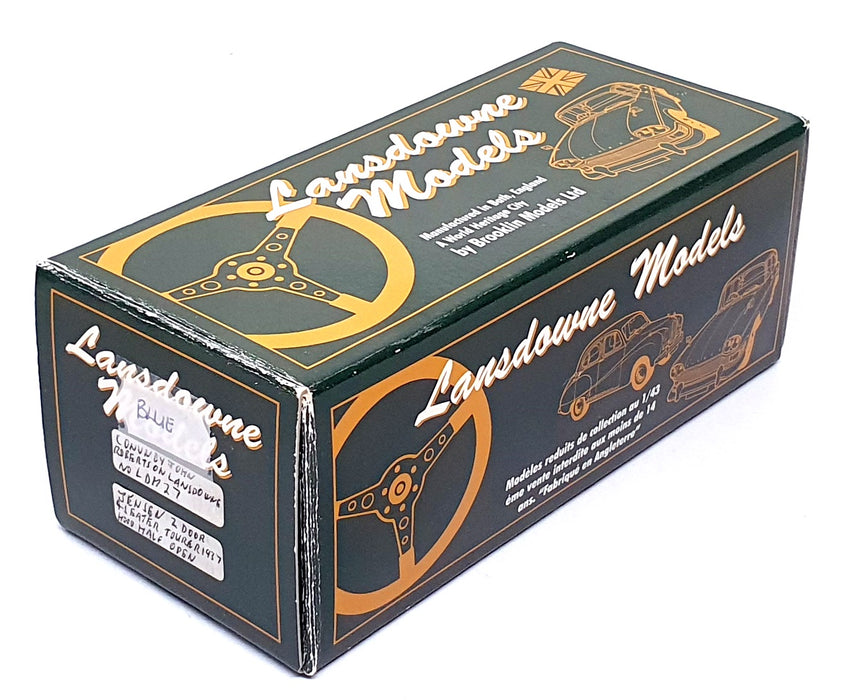 Lansdowne Models 1/43 Scale LDM27 - 1937 Jensen 2Dr. 4Str, Tourer J. ROBERTS