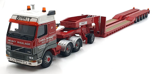 Corgi 1/50 Scale CC12404 - Volvo Jeep Dolly & King Trailer - Chris Bennett