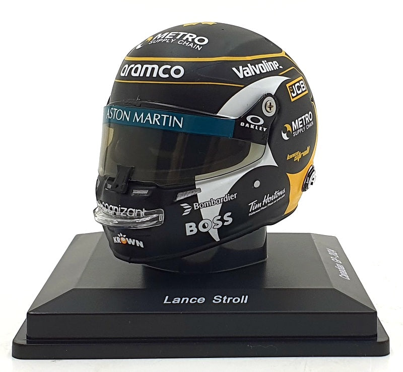 Spark Model 1/5 Scale 5HSP116 - F1 Helmet Lance Stroll Canadian GP 2024