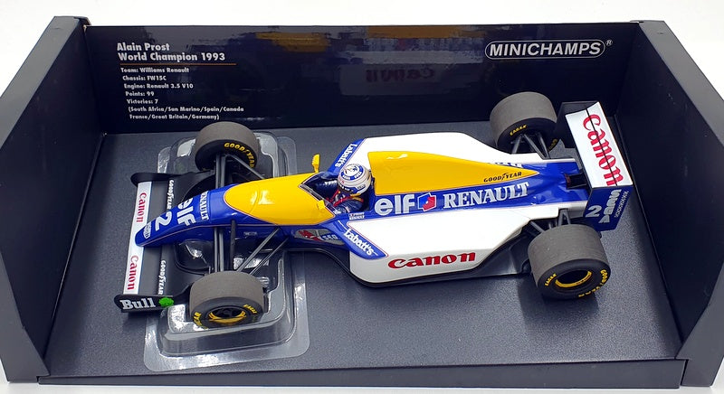 Minichamps 1/18 Scale 180 930002 Williams Renault FW15C A.Prost Champion 1993
