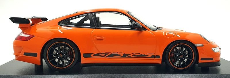 Minichamps 1/18 Scale 155 062122 - 2007 Porsche 911 GT3 RS - Orange