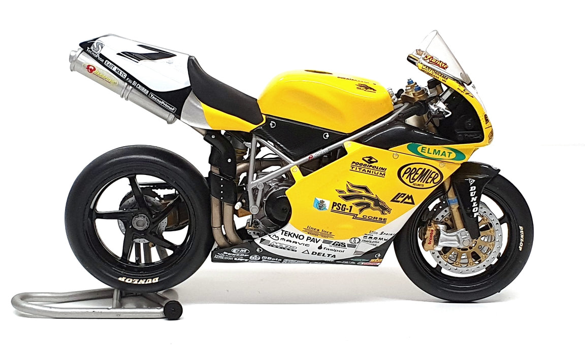 Minichamps 1/12 Scale 122 031207 - Ducati 998RS Motorbike #7 P. Chili WSB 2003