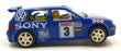 Ninco 1/32 Scale Slot Car 50228 - Volkswagen Golf 4x4 #3 "Sony" - Blue