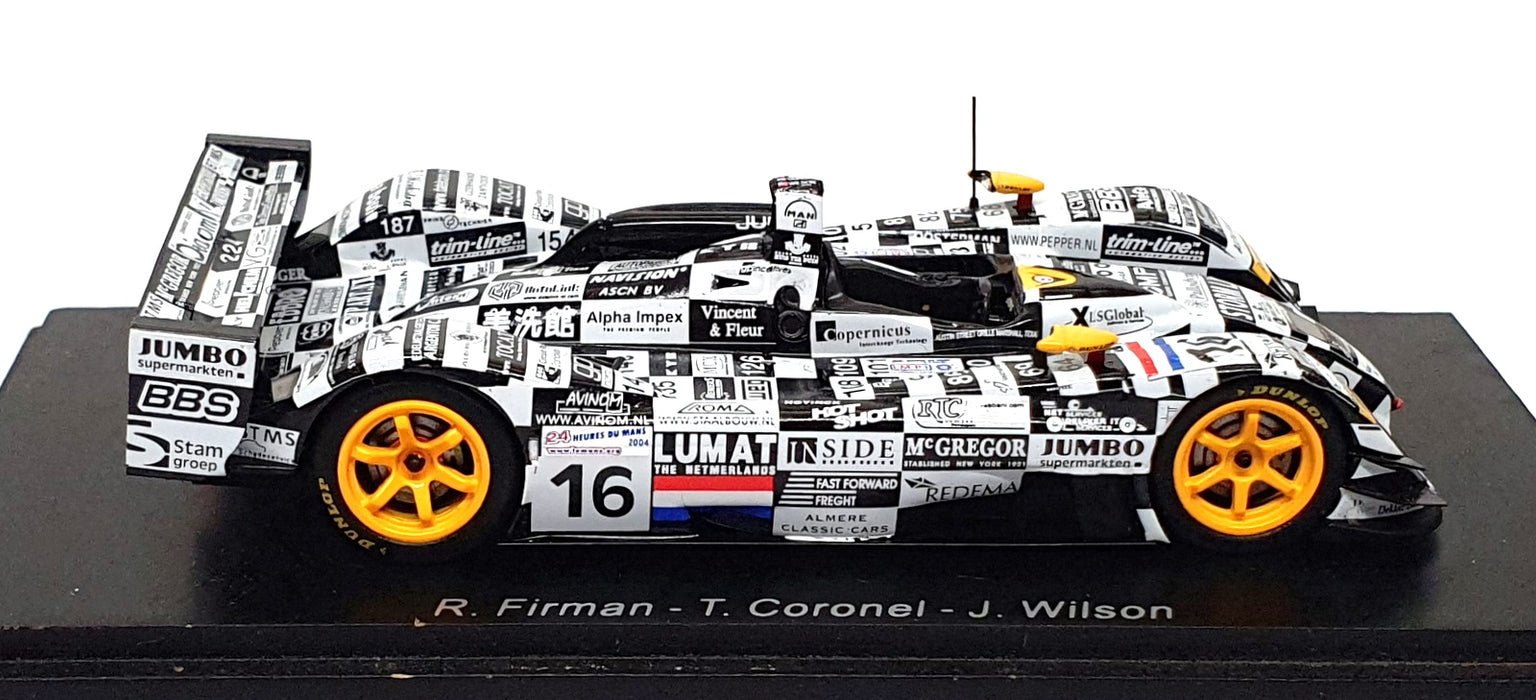 Spark 1/43 Scale S0056 - Dome S101 Judd #16 LM 2004 - Firman/Coronel/Wilson