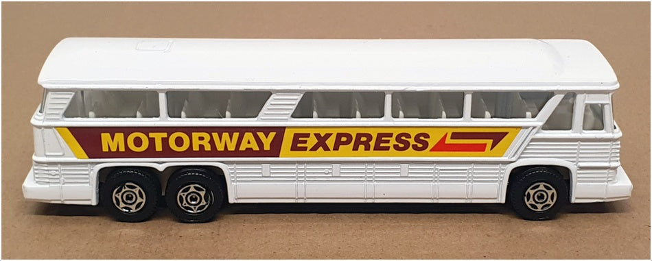 Corgi 17cm Long Diecast 1168 - Greyhound Motorway Express Coach - White