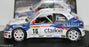 VITESSE 1/43 SCALE - V98105 - PEUGEOT 306 MAXI MONTECARLO RALLY 1998 PANIZZI