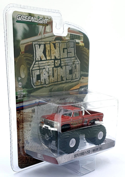 Greenlight 1/64 Scale 49020-E - 1979 Ford F-250 Walkin' Tall - Red