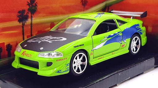 Jada 1/32 Scale 97609 - Fast & Furious Brian's Mitsubishi Eclipse - Green/Blue