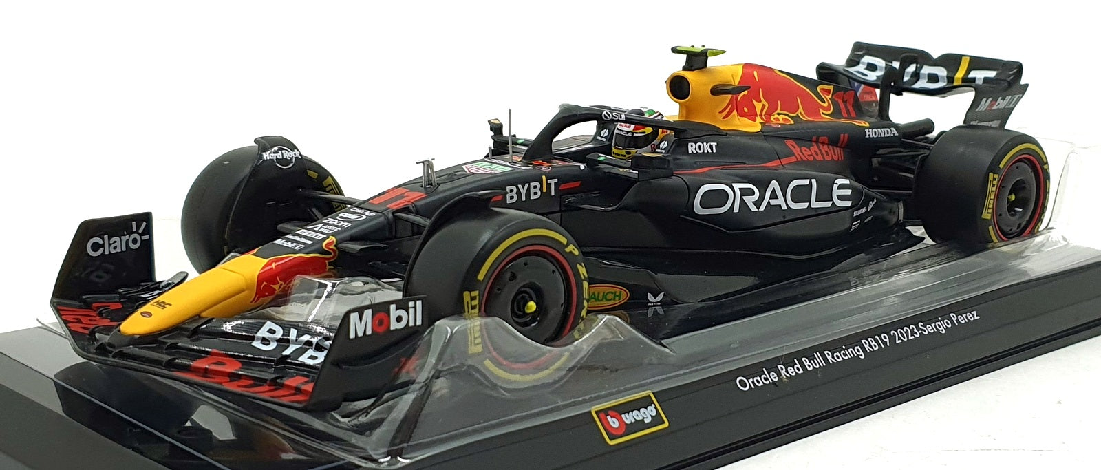 Burago 1/24 Scale Diecast 18-28030 - F1 Red Bull RB19 #11 S. Perez