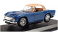 Eligor 1/43 Scale Diecast 1134 - 1968 Triumph TR5 Avec Capote - Met Blue