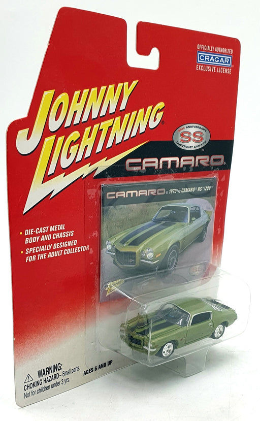 Johnny Lightning 1/64 Scale 992-01 - 1970 Chevrolet Camaro RS/Z28 - Green/Black