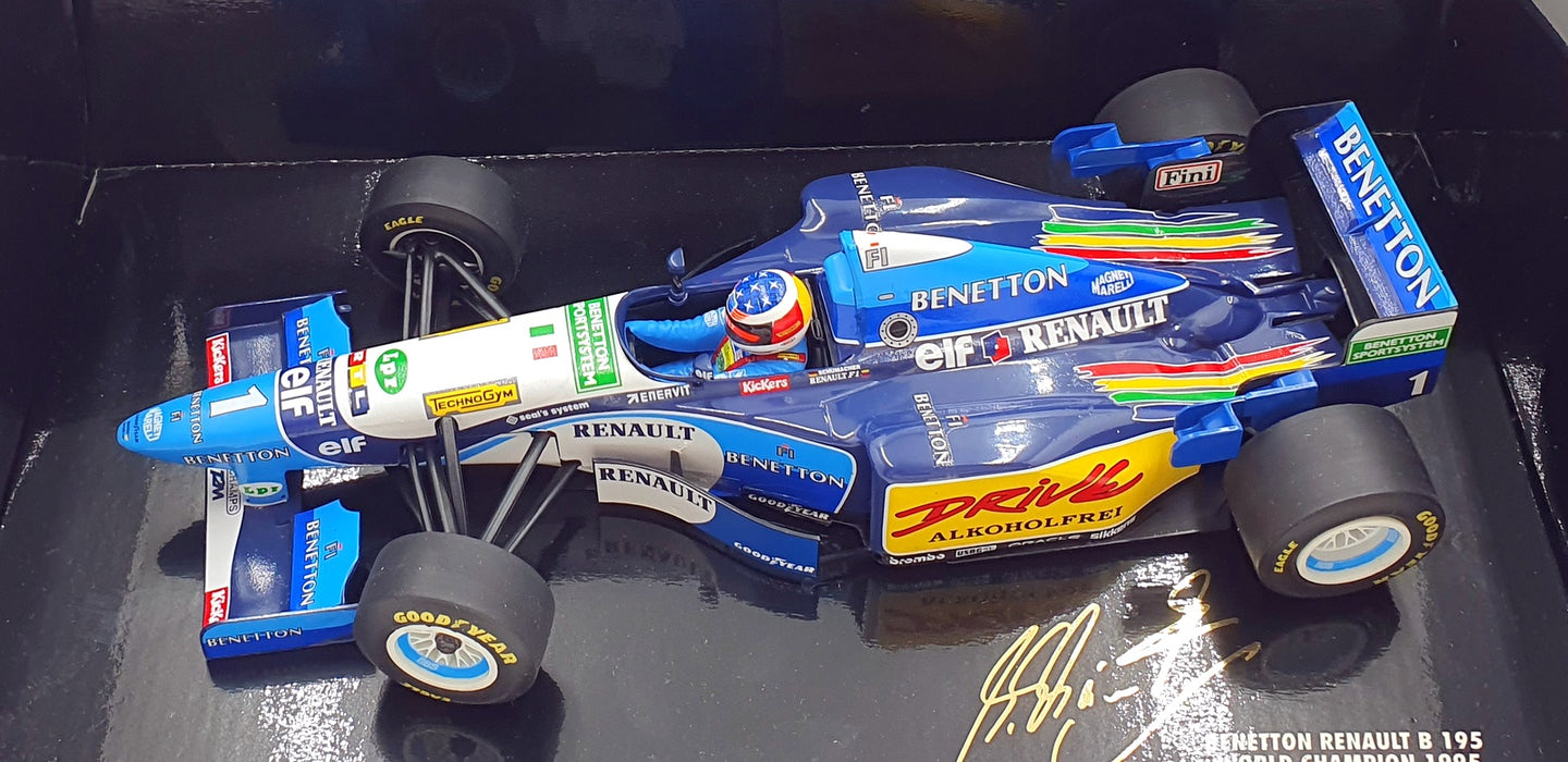 Minichamps 1/18 Scale 510 951811 - Benetton B195 GP France 1995 M.Schumacher