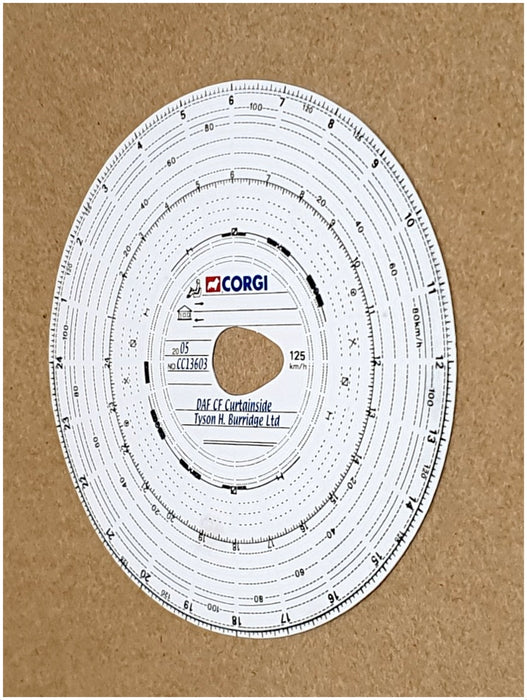 Corgi 1/50 Scale CC13603 - DAF CF Curtainside (Tyson H. Burridge Ltd) Blue
