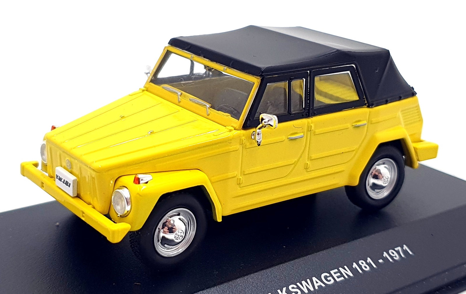 Solido 1/43 Scale Diecast S4305100 - 1971 Volkswagen 181 - Yellow