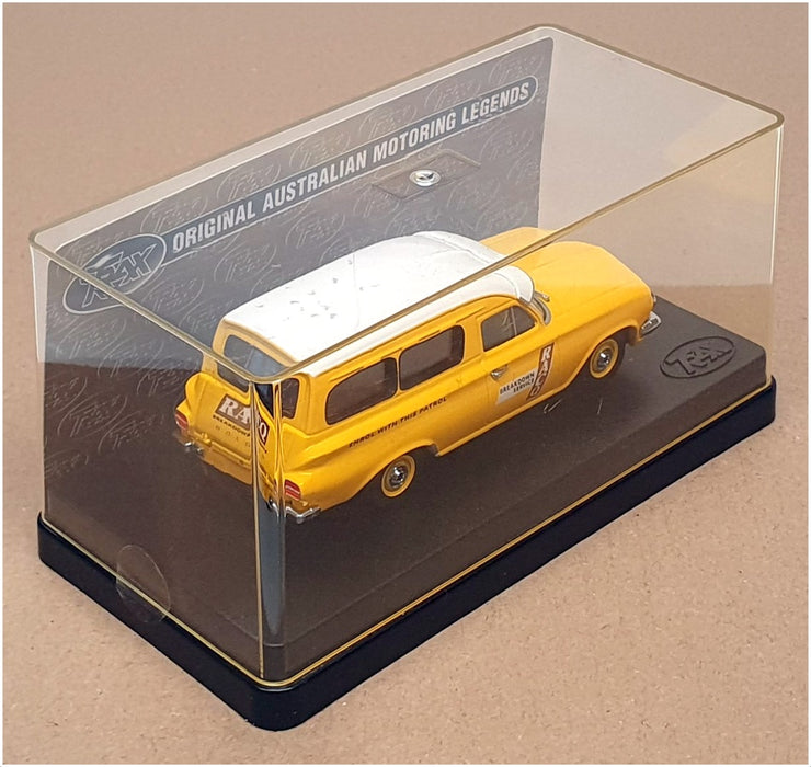 Trax Models 1/43 Scale TR55C - 1963 Holden EH Van (RACQ) Yellow/White